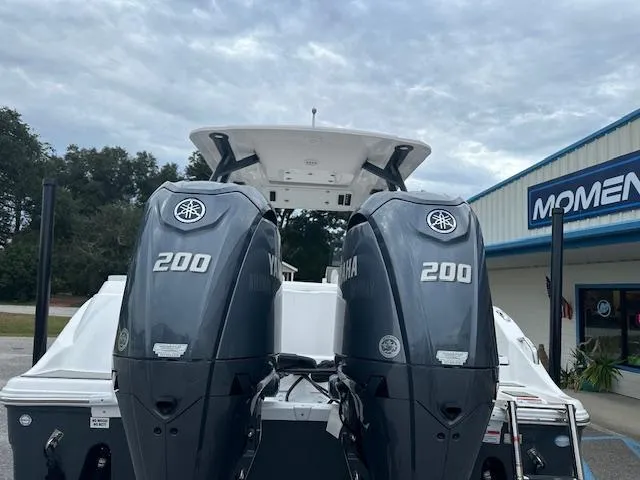 Slide: The Image of 2024 Sea Fox 268 Traveler with twin Yamaha 200 engines. - 3