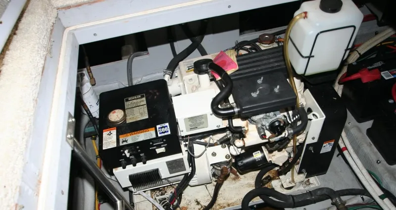 Slide: The Image of Silverton 392 Motor Yacht 2000 - 63