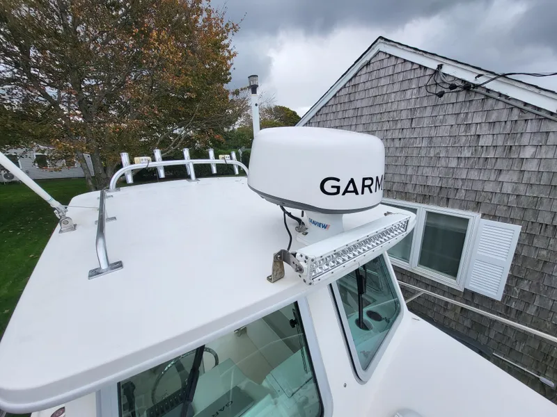 Slide: The Image of 2018 Steiger Craft 21 DV MIAMI boat with Garmin radar and light bar. - 39