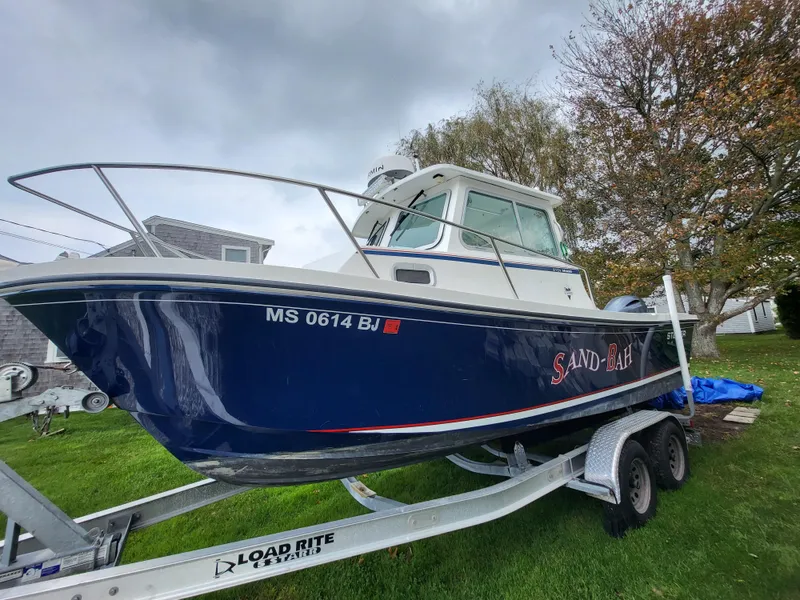 Slide: The Image of 2018 Steiger Craft 21 DV MIAMI boat on Load Rite trailer, named Sand Bar. - 4