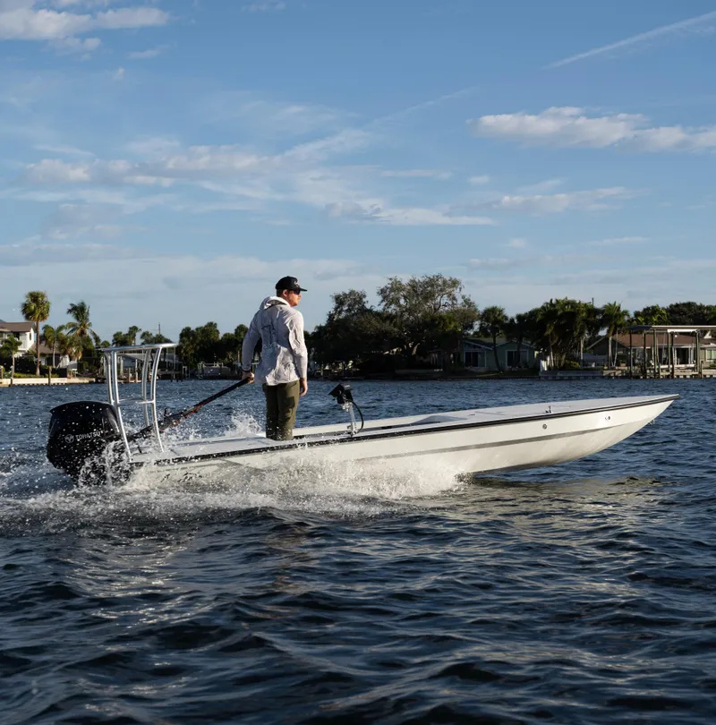 Slide: The Image of 2024 Cayo Boatworks 180 model cruising on a sunny day. - 18