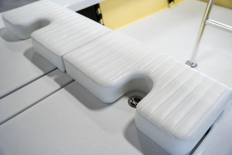 Slide: The Image of 2024 Cayo Boatworks 173 model with white cushioned seating. - 5