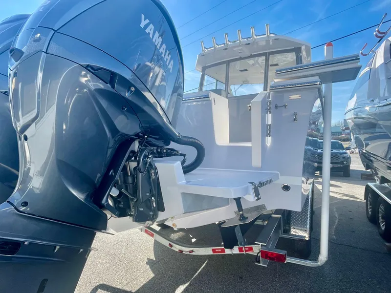 Slide: The Image of North Coast 315 Starboard Transom - 3