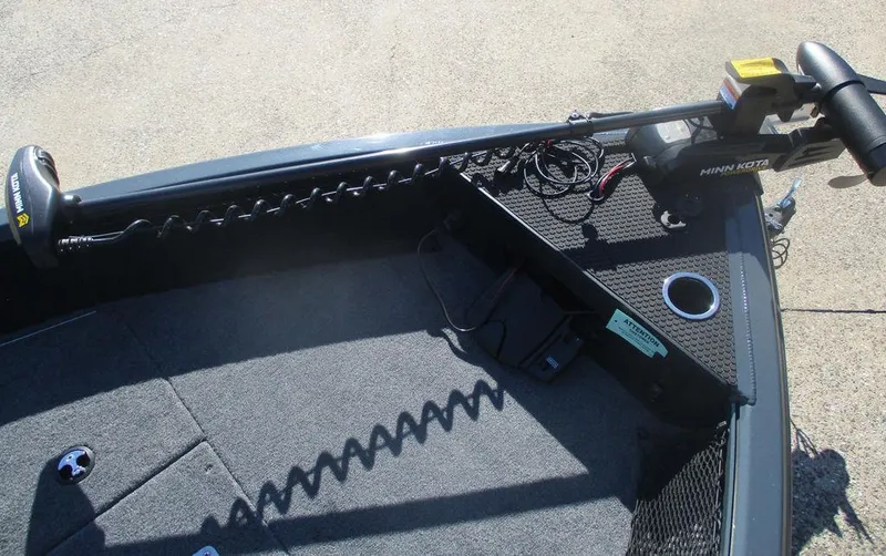 Slide: The Image of 2024 Ranger VS1682SC Angler boat with Minn Kota trolling motor. - 6