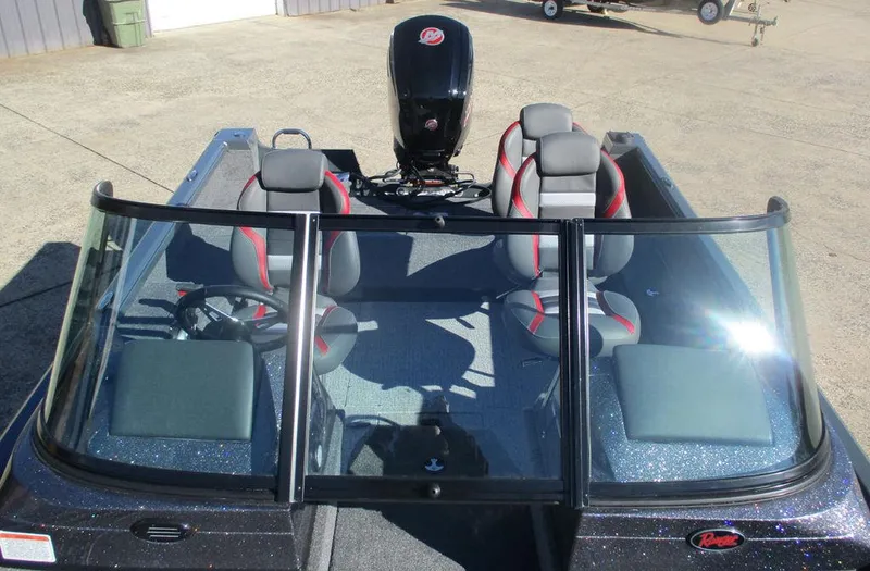 Slide: The Image of 2024 Ranger VS1682SC Angler boat with seating and windshield. - 8