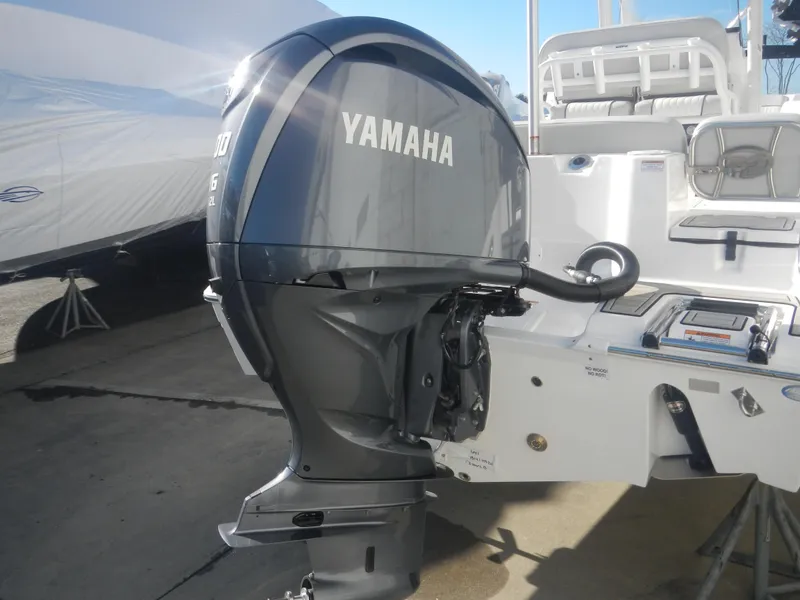 Slide: The Image of 2024 Sea Fox 248 Commander with Yamaha outboard motor. - 13
