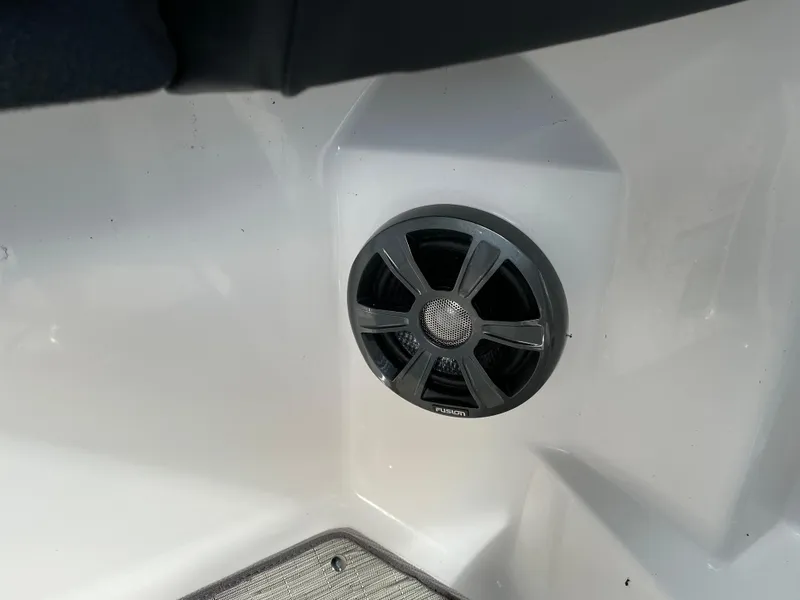 Slide: The Image of 2017 Regal 22 FasDeck boat speaker system. - 22