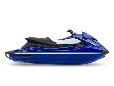 The Image of 2024 Yamaha WaveRunner GP SVHO™ with Audio, blue jet ski, side view. - 1