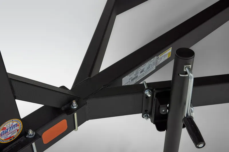 Slide: The Image of Trailer hitch detail of 2024 Tracker Grizzly 2072 CC boat. - 50