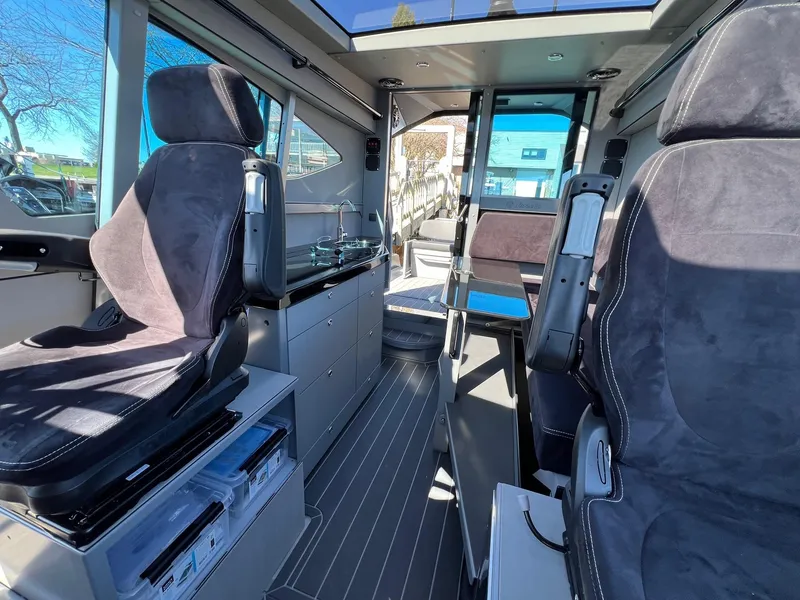 Slide: The Image of Interior of 2024 G-Force 10 with modern seating and sleek design. - 19