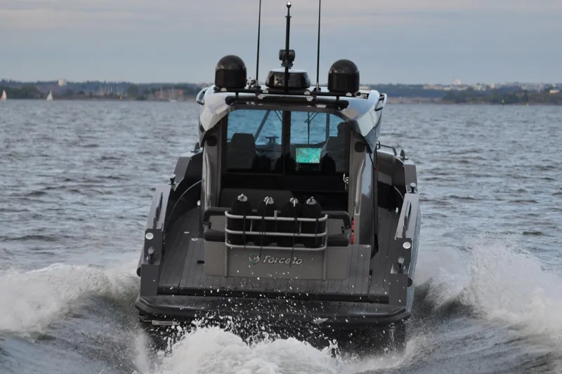 Slide: The Image of 2024 G-Force G-Force 10 boat cruising on open water. - 34