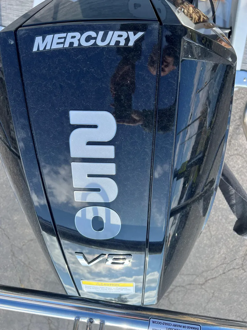 Slide: The Image of 2023 Bennington SX Line with Mercury V8 outboard engine - 3