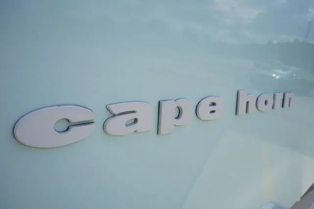 Slide: The Image of 2024 Cape Horn 22OS logo on boat exterior - 21