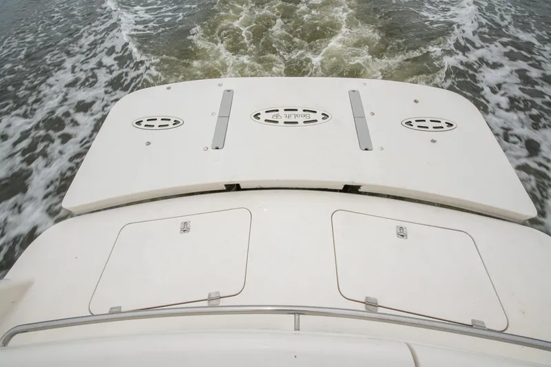 Slide: The Image of 2007 Maritimo Enclosed Fly Bridge yacht Chill Time docked in Daytona Beach, FL. - 13