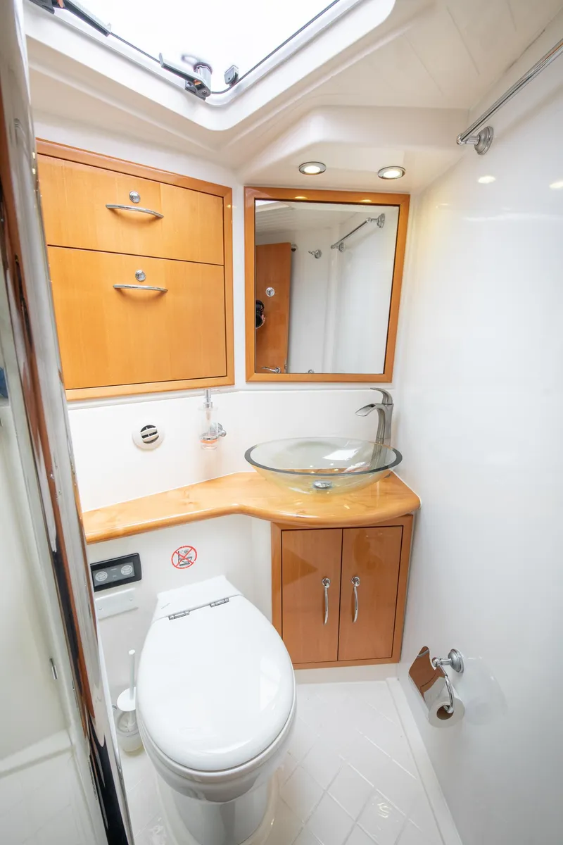 Slide: The Image of Maritimo Enclosed Fly Bridge 2007 - 50