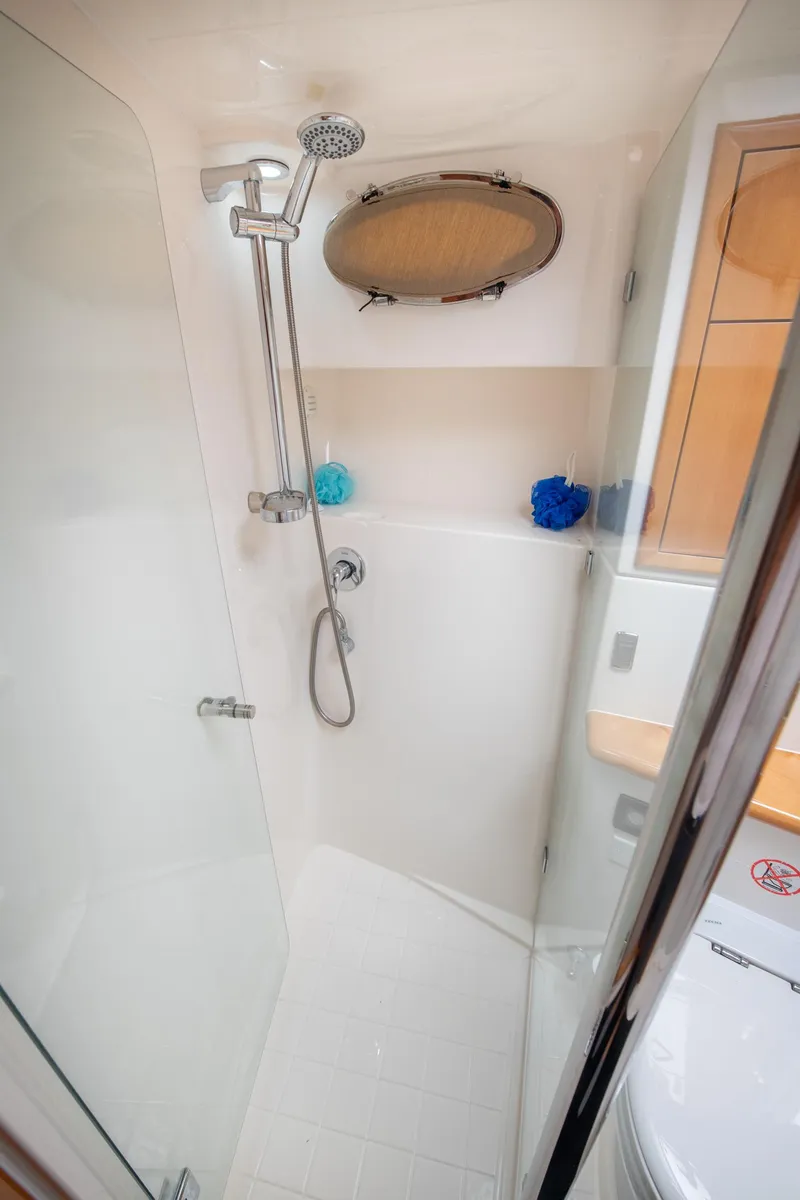 Slide: The Image of Maritimo Enclosed Fly Bridge 2007 - 51