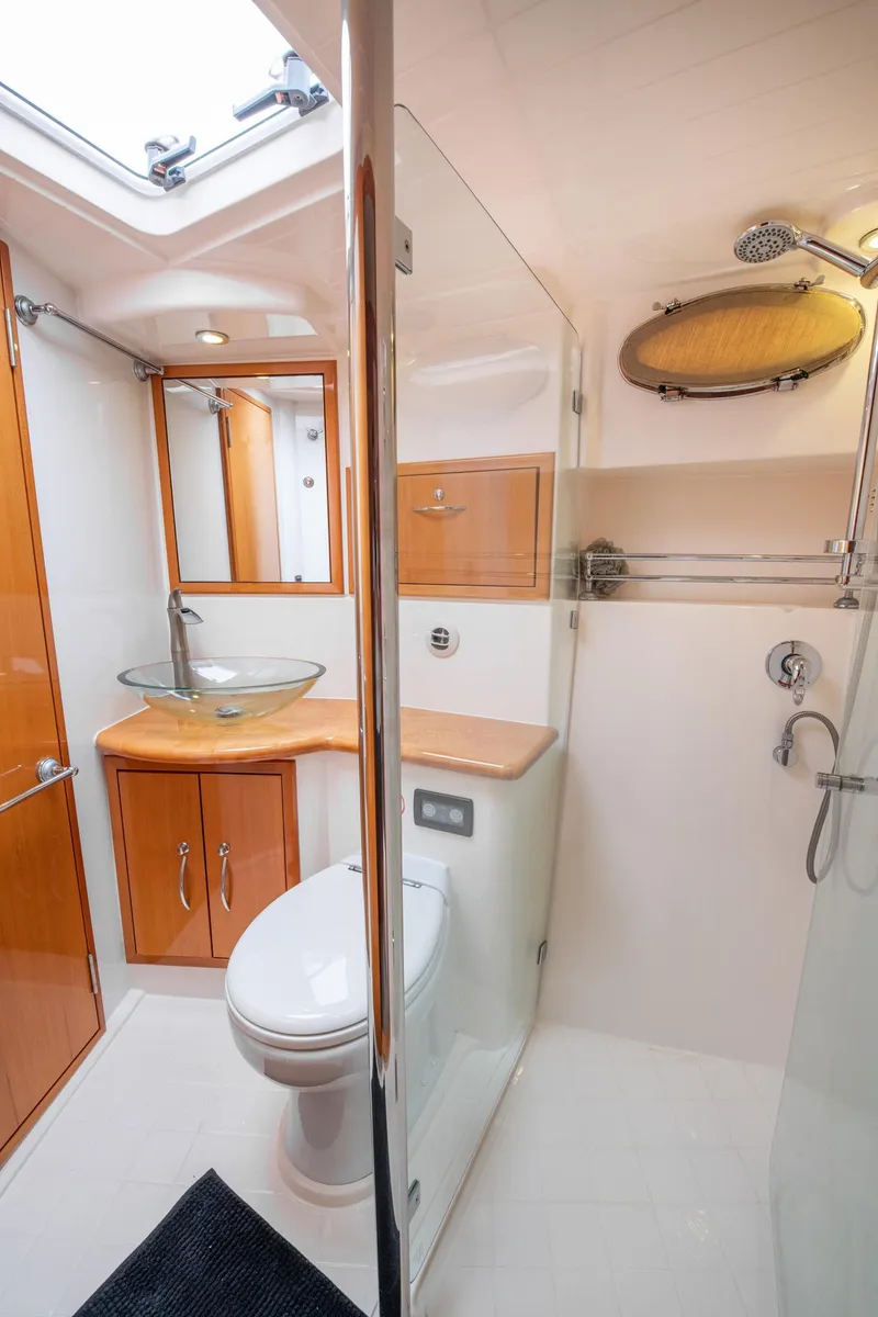 Slide: The Image of Maritimo Enclosed Fly Bridge 2007 - 53