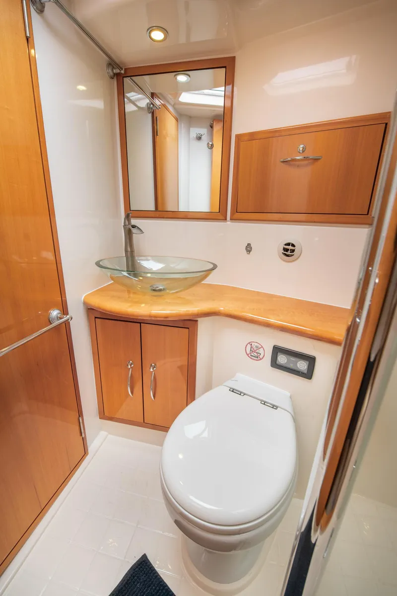 Slide: The Image of Maritimo Enclosed Fly Bridge 2007 - 55