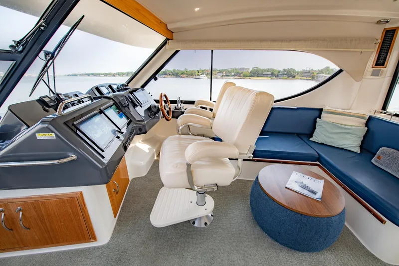 Slide: The Image of Maritimo Enclosed Fly Bridge 2007 - 59