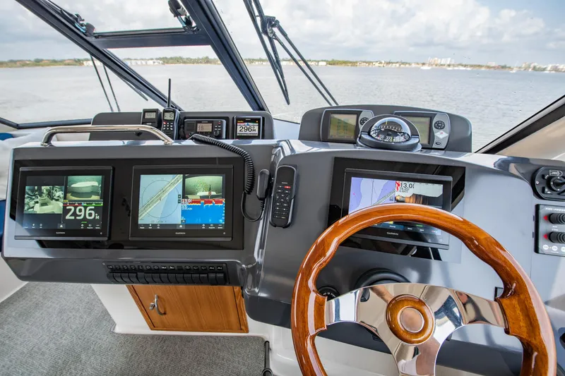 Slide: The Image of Maritimo Enclosed Fly Bridge 2007 - 66