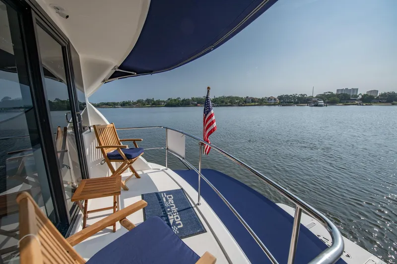 Slide: The Image of Maritimo Enclosed Fly Bridge 2007 - 67