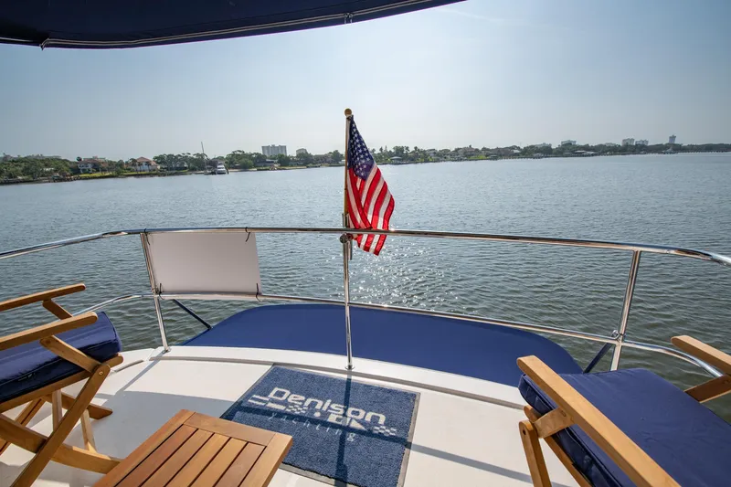 Slide: The Image of Maritimo Enclosed Fly Bridge 2007 - 70