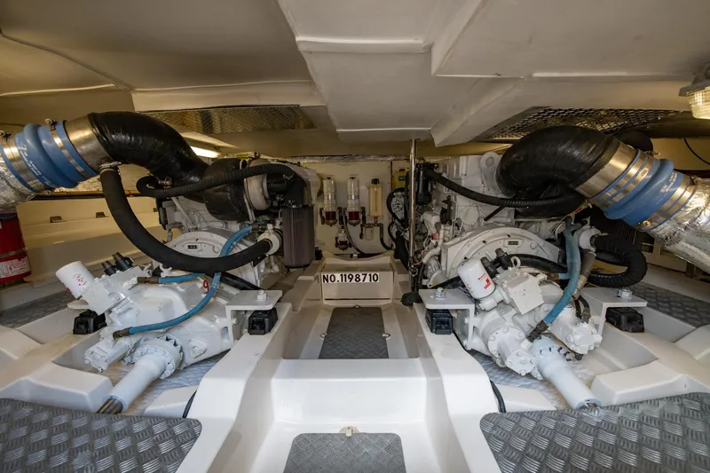 Slide: The Image of Maritimo Enclosed Fly Bridge 2007 - 73