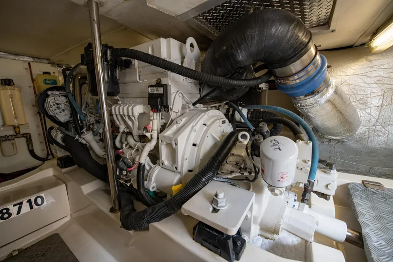 Slide: The Image of Maritimo Enclosed Fly Bridge 2007 - 75