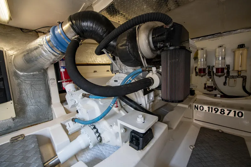 Slide: The Image of Maritimo Enclosed Fly Bridge 2007 - 77