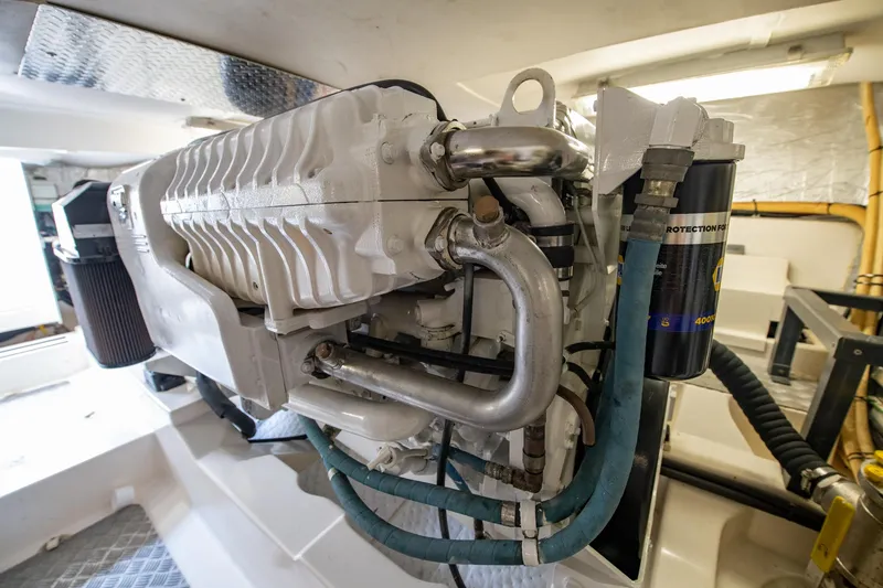 Slide: The Image of Maritimo Enclosed Fly Bridge 2007 - 79