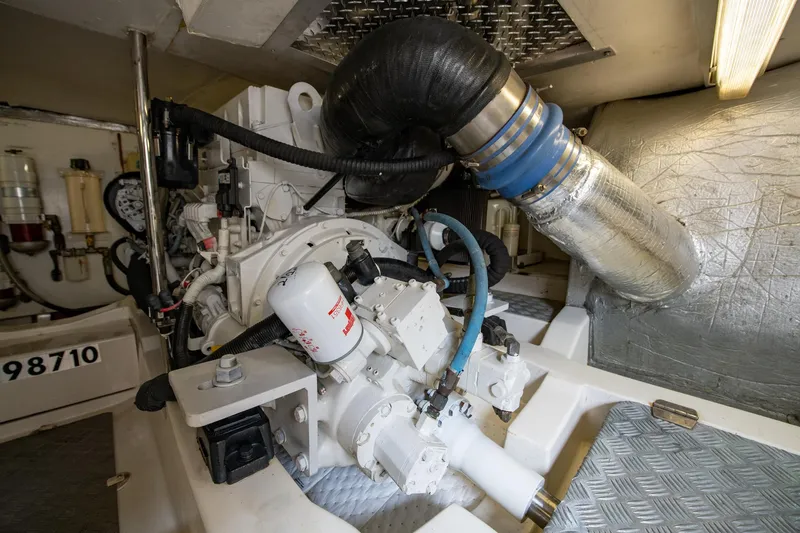 Slide: The Image of Maritimo Enclosed Fly Bridge 2007 - 81