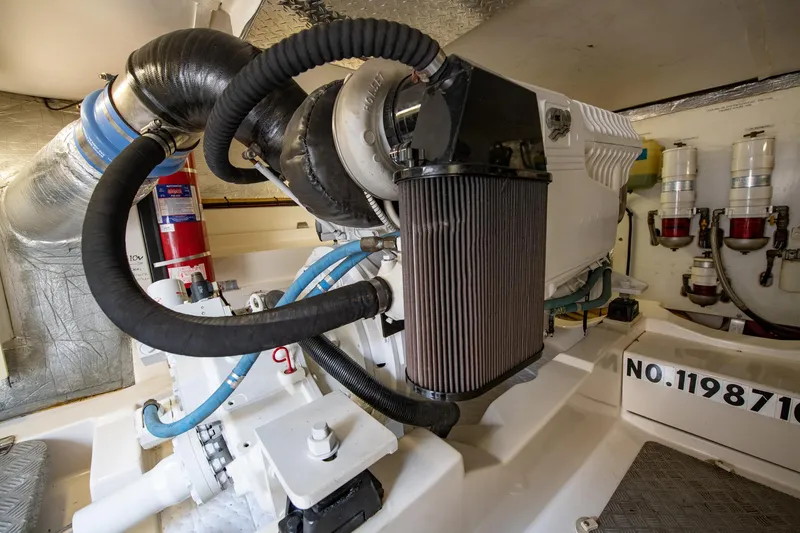 Slide: The Image of Maritimo Enclosed Fly Bridge 2007 - 82