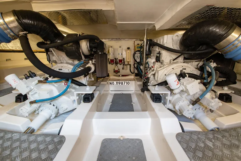 Slide: The Image of Maritimo Enclosed Fly Bridge 2007 - 83