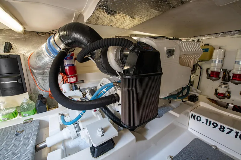 Slide: The Image of Maritimo Enclosed Fly Bridge 2007 - 84