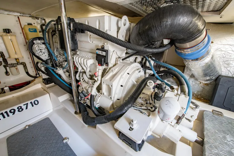 Slide: The Image of Maritimo Enclosed Fly Bridge 2007 - 85