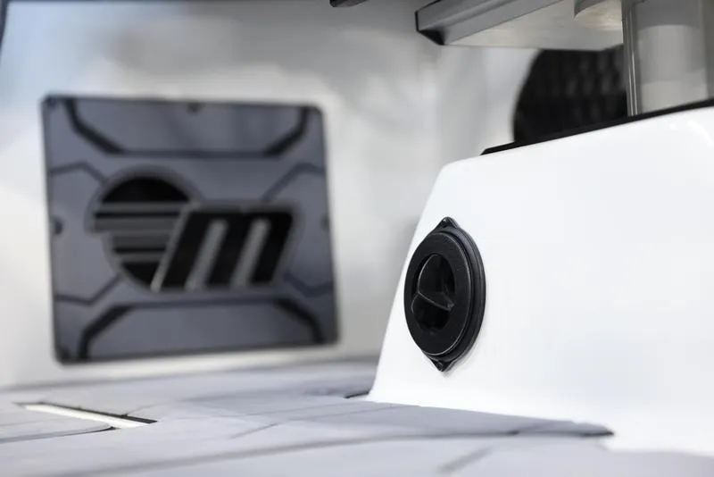 Slide: The Image of Close-up of 2024 Malibu 23 MXZ boat interior details. - 20