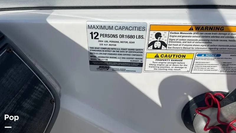 Slide: The Image of 2018 Hurricane SD 217 for sale in Cape Coral, FL - 32