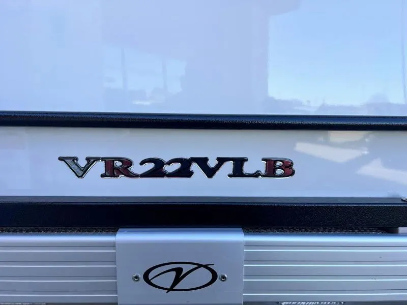 Slide: The Image of 2024 Veranda VR22VLB model emblem on a white background. - 17