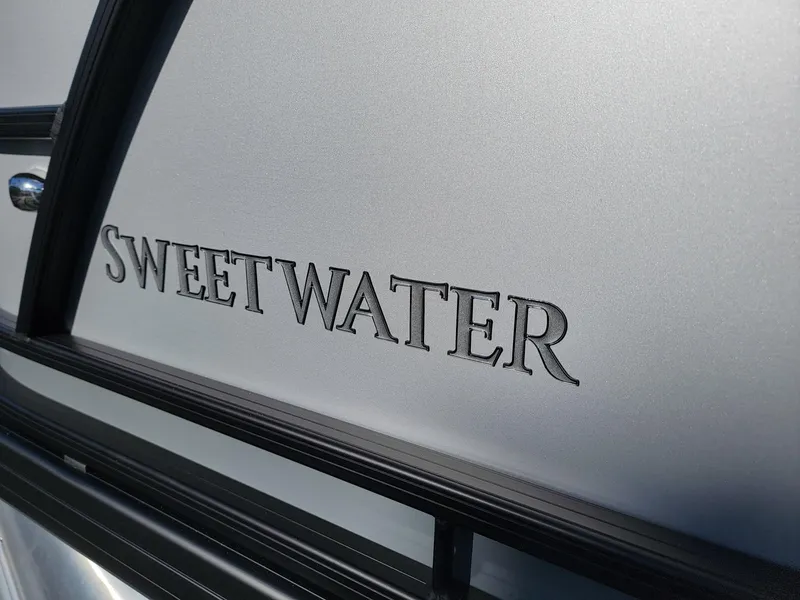 Slide: The Image of Close-up of 2024 Godfrey SWEETWATER 2286 SFL boat logo. - 32