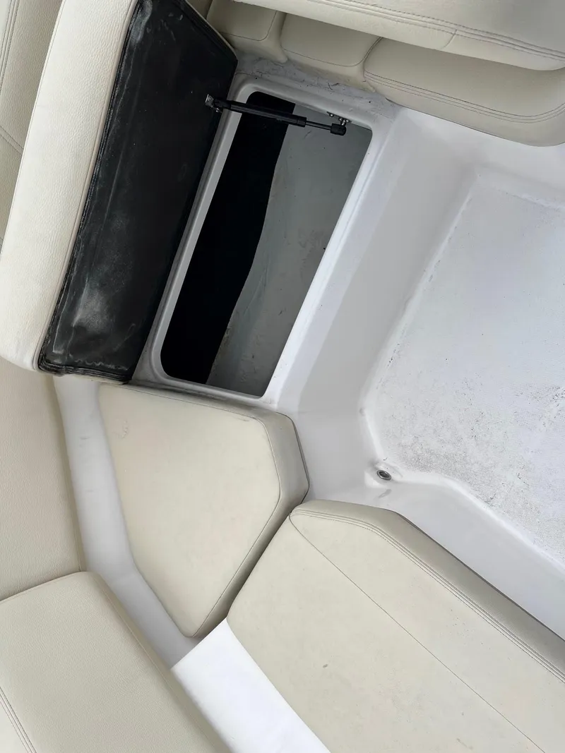 Slide: The Image of 2019 Regal 21 OBX boat interior storage compartment. - 9