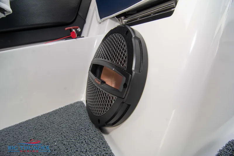 Slide: The Image of 2024 MasterCraft X22 boat interior speaker detail. - 38