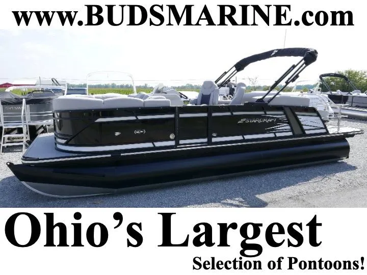 The Image of 2024 Starcraft SLS 3 Q DH pontoon boat at Bud's Marine, Ohio's largest selection. - 0