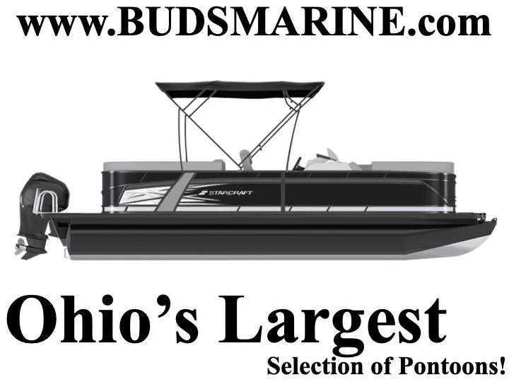 Slide: The Image of 2024 Starcraft SLS 3 Q DH pontoon boat at Bud's Marine, Ohio's largest selection. - 26