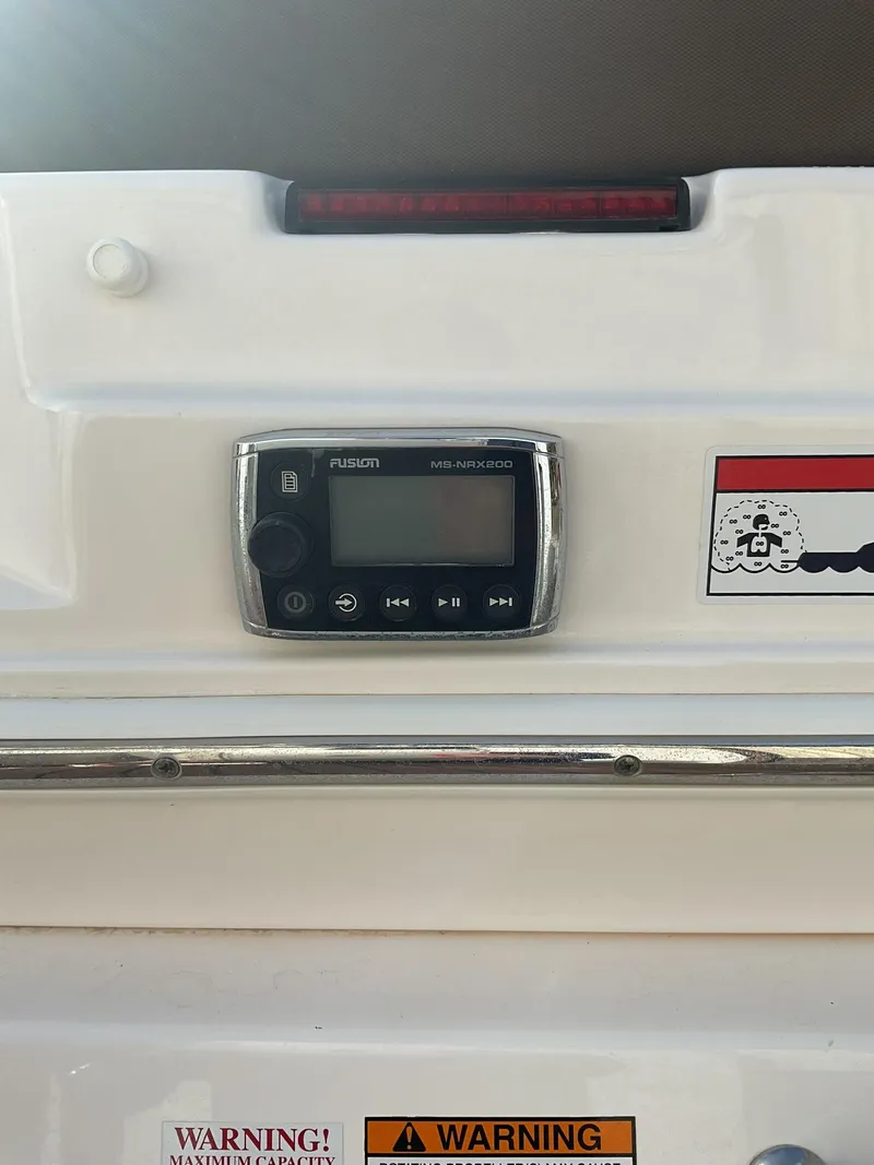 Slide: The Image of Fusion MS-NRX200 stereo control on a 2013 Regal 27 FasDeck RX boat. - 6