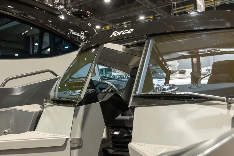 Slide: The Image of 2024 G-Force G-Force 8 boat interior at a boat show. - 14