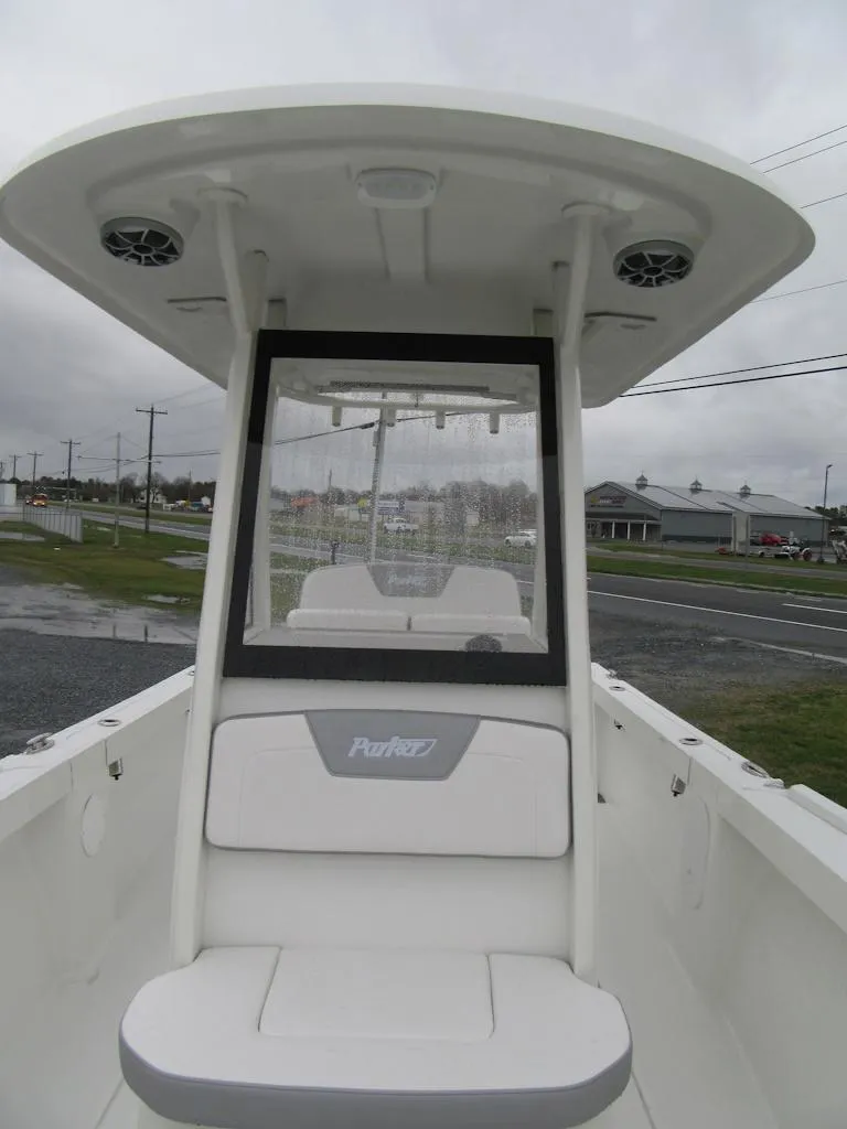 Slide: The Image of 2024 Parker 2200 Center Console boat with seating and T-top. - 12