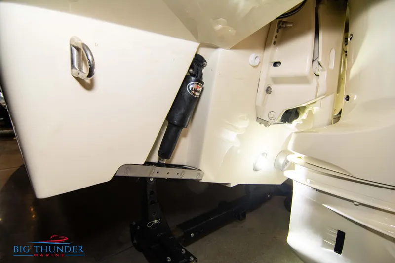 Slide: The Image of 2024 Capoforte FX270 boat hull detail at Big Thunder Marine. - 15