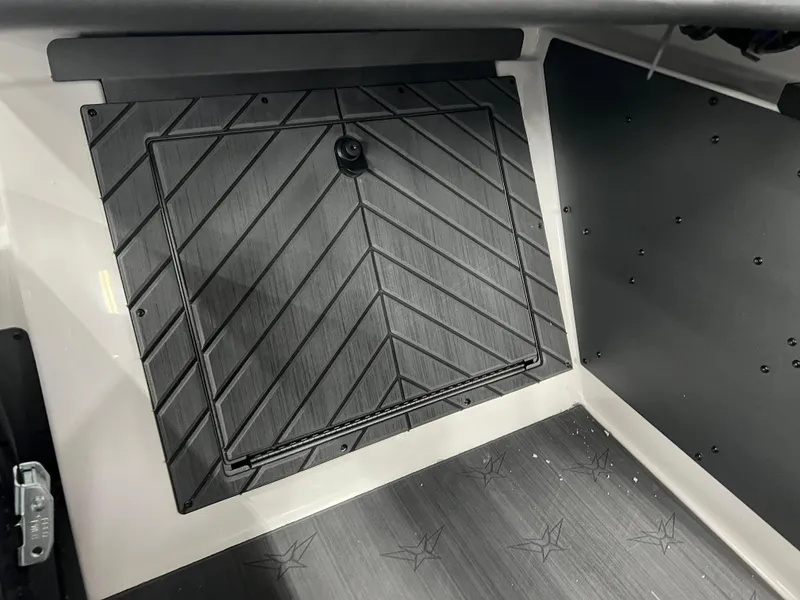 Slide: The Image of 2024 Vexus DVX 20S boat interior storage compartment. - 23