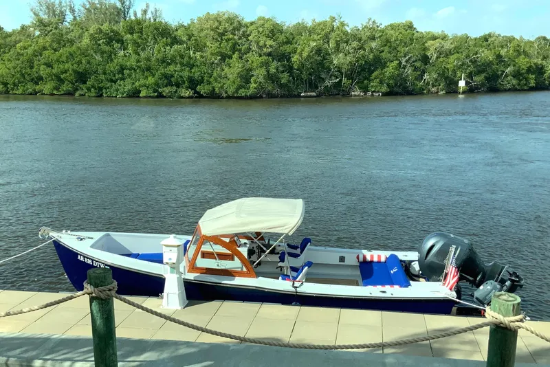 Slide: The Image of 22 Devlin - Exterior profile, dock - 16