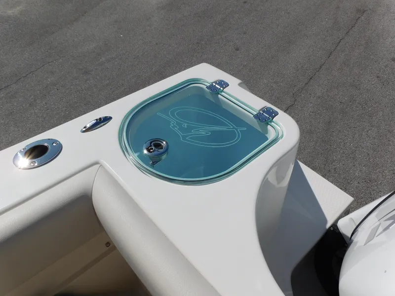 Slide: The Image of Livewell on the 2024 Sailfish 242 CC boat. - 34